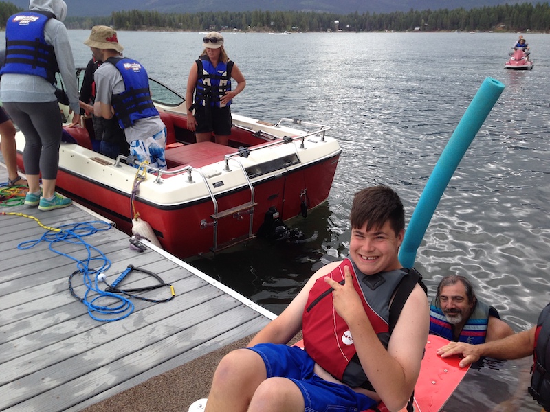 water sports athelete