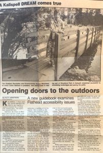Newspaper Clipping of Dream Adaptive