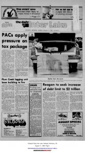 Newspaper clipping featuring dream adaptive