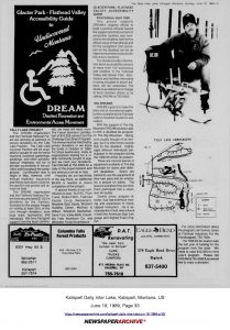 newspaper clipping from June 18, 1989