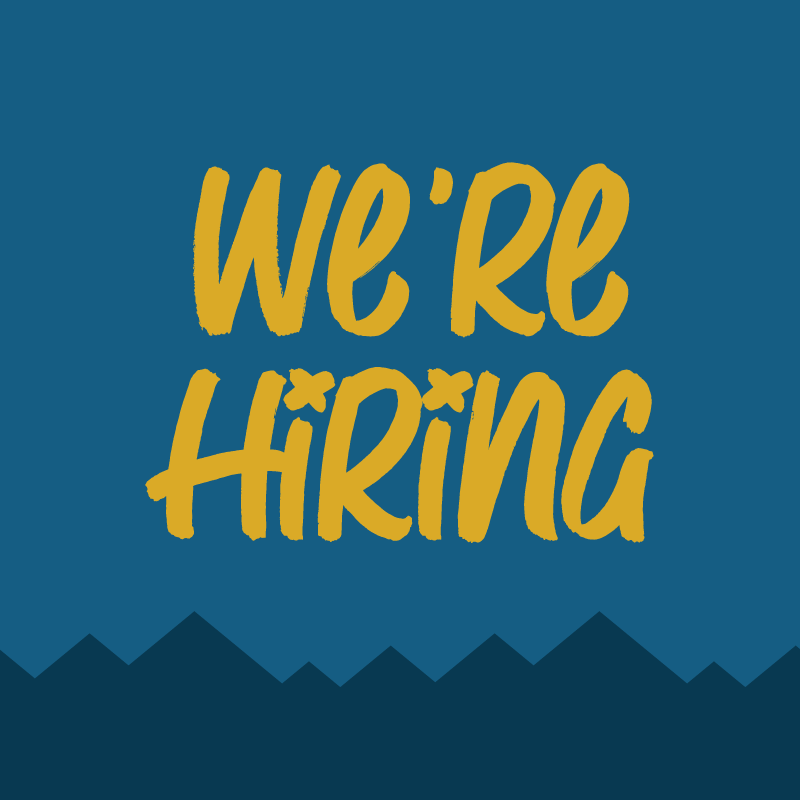 We're Hiring!
