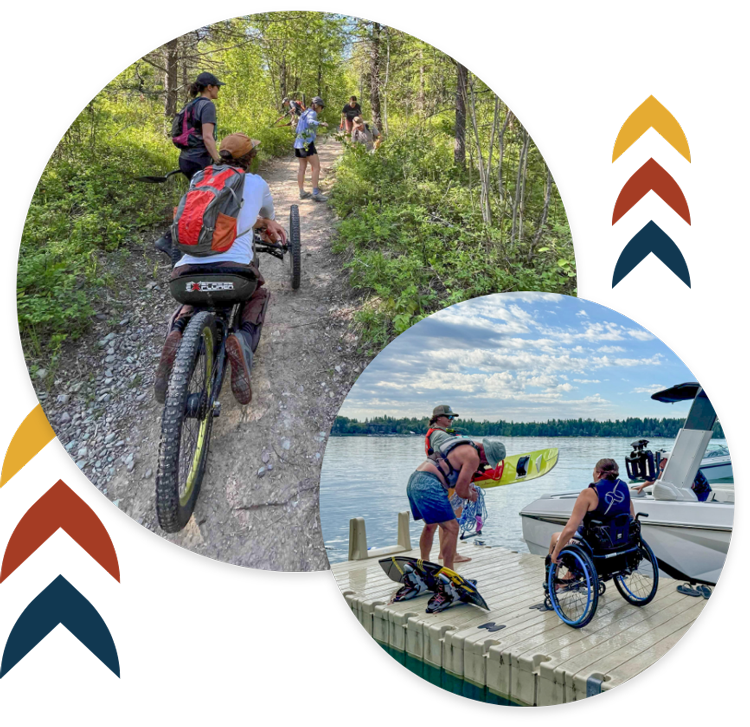 Summer-Adaptive-Sports-Programs-Image-with-DREAM-Adaptive-Recreation Summer Adaptive Sports Mountain Biking and Motorized Water Sports with DREAM Adaptive Recreation
